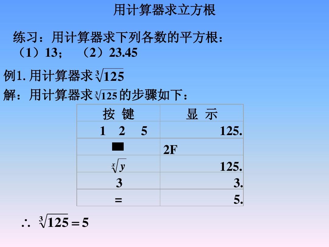 用计算器开方视频教程_计算器开方_计算器开方怎么算